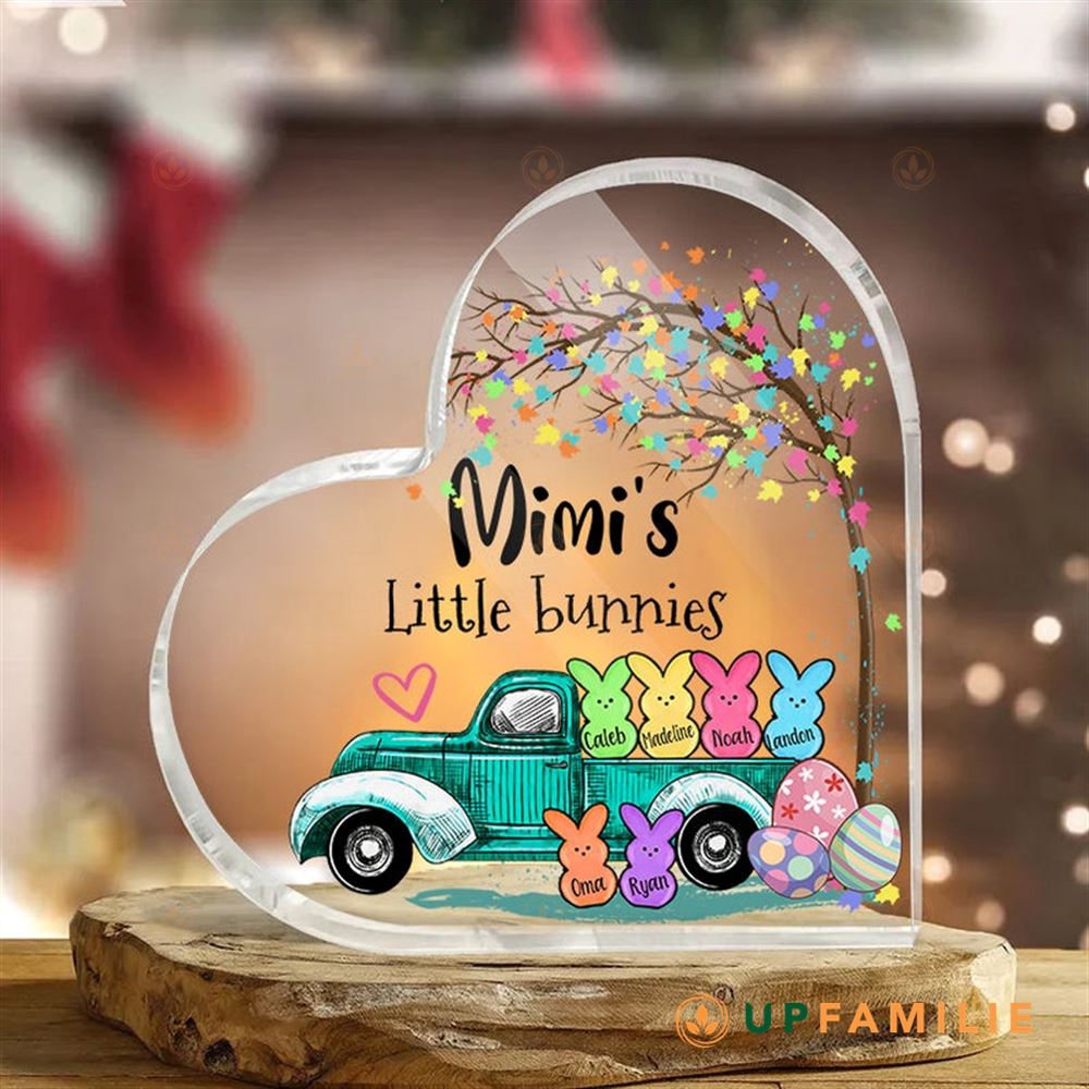 Personalized Acrylic Plaques Mimi's Little Bunnies Grandma Gifts